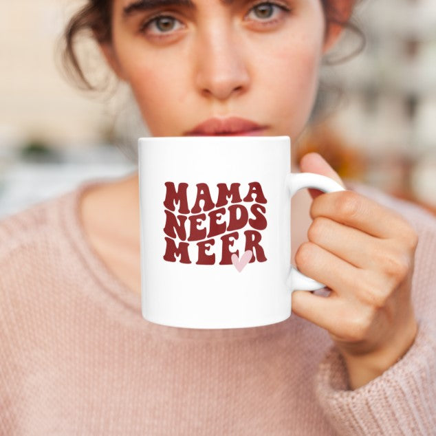 Tasse "Mama needs Meer" - Strandherz