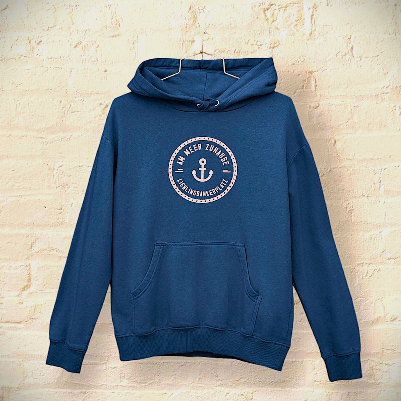 Unisex Premium Hoodie "Lieblingsankerplatz" - Strandherz