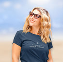 Damen Shirt "Barfuß am Strand" - Strandherz