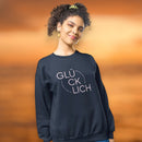 Damen Sweater "Glücklich" - Strandherz