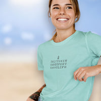 Damen Shirt "Happy Life" - Strandherz