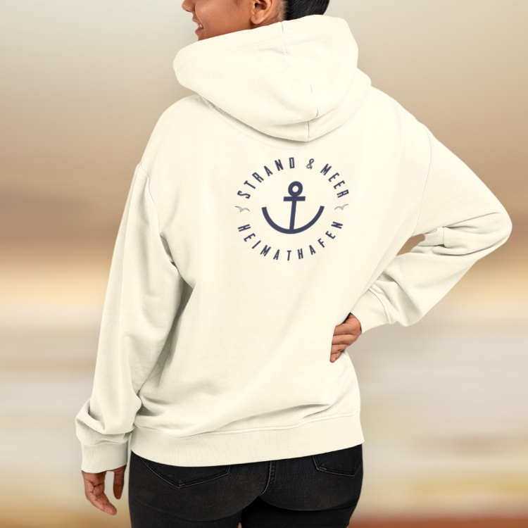 Unisex Premium Hoodie "Heimathafen" - Strandherz