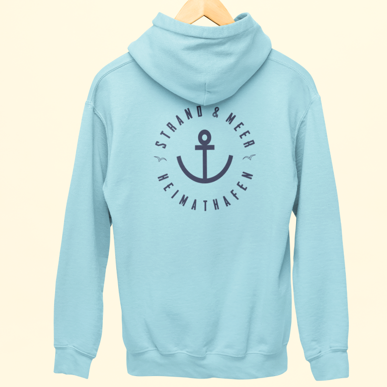 Unisex Premium Hoodie "Heimathafen" - Strandherz