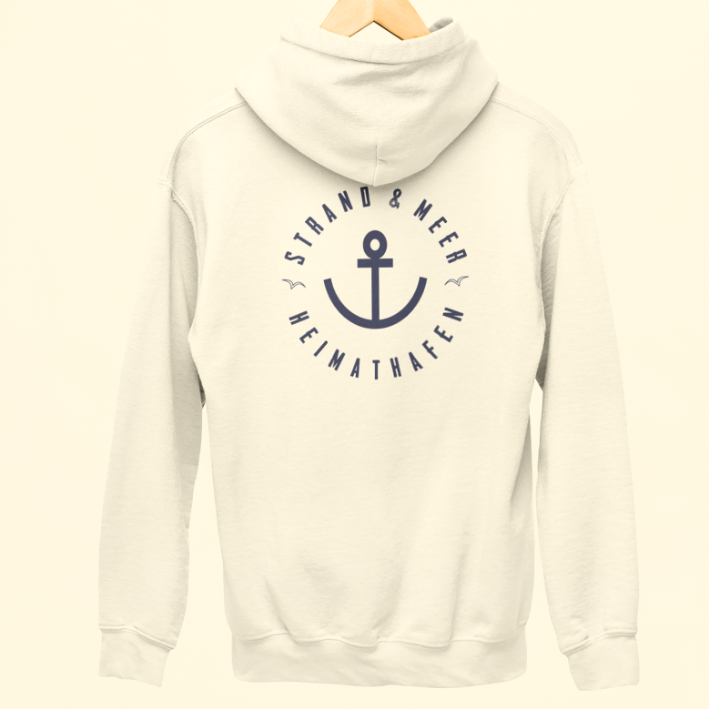 Unisex Premium Hoodie "Heimathafen" - Strandherz