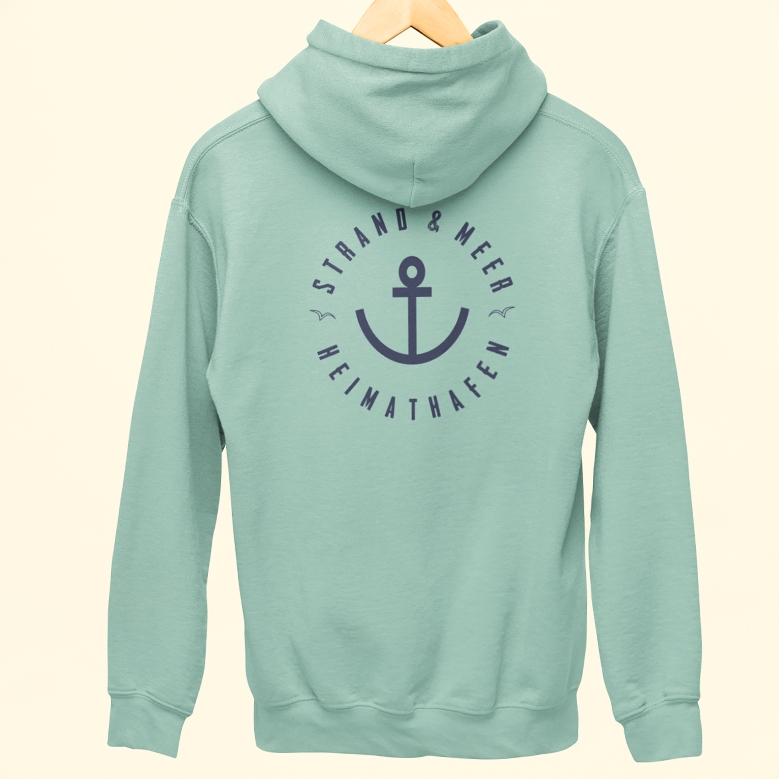 Unisex Premium Hoodie "Heimathafen" - Strandherz