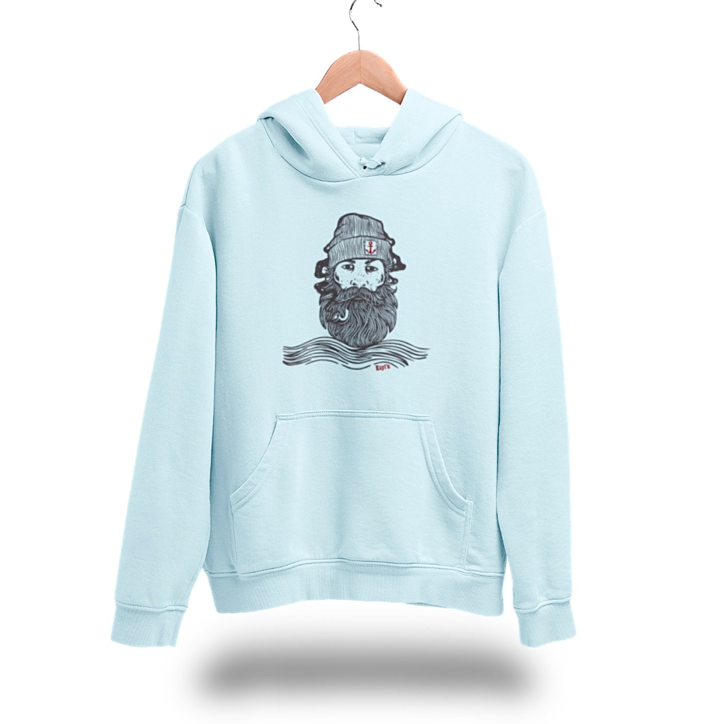 Unisex Hoodie "Käpt'n" - Strandherz