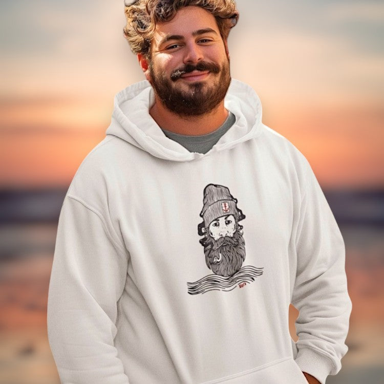 Unisex Hoodie "Käpt'n" - Strandherz