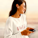 Damen Sweater "Moin-Herz" - Strandherz