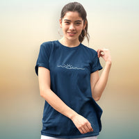 Damen Shirt "Moin-Welle" - Strandherz