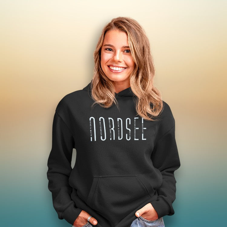 Unisex Premium Hoodie "Nordsee" - Strandherz