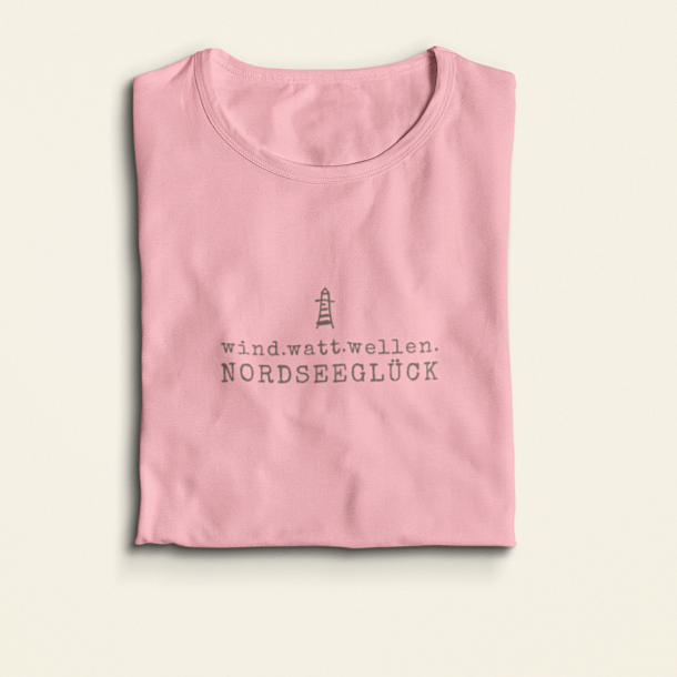 Damen Shirt "Nordseeglück" - Strandherz