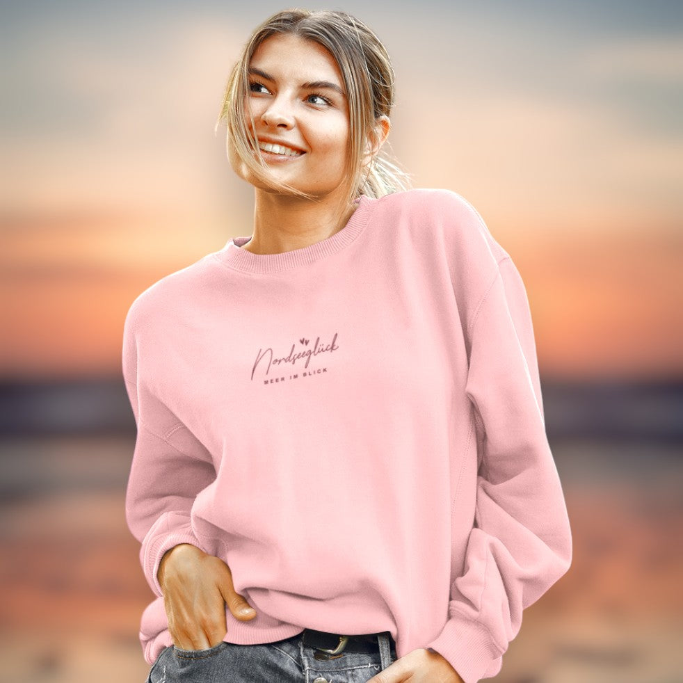 Damen Sweater "Nordsee im Blick" - Strandherz