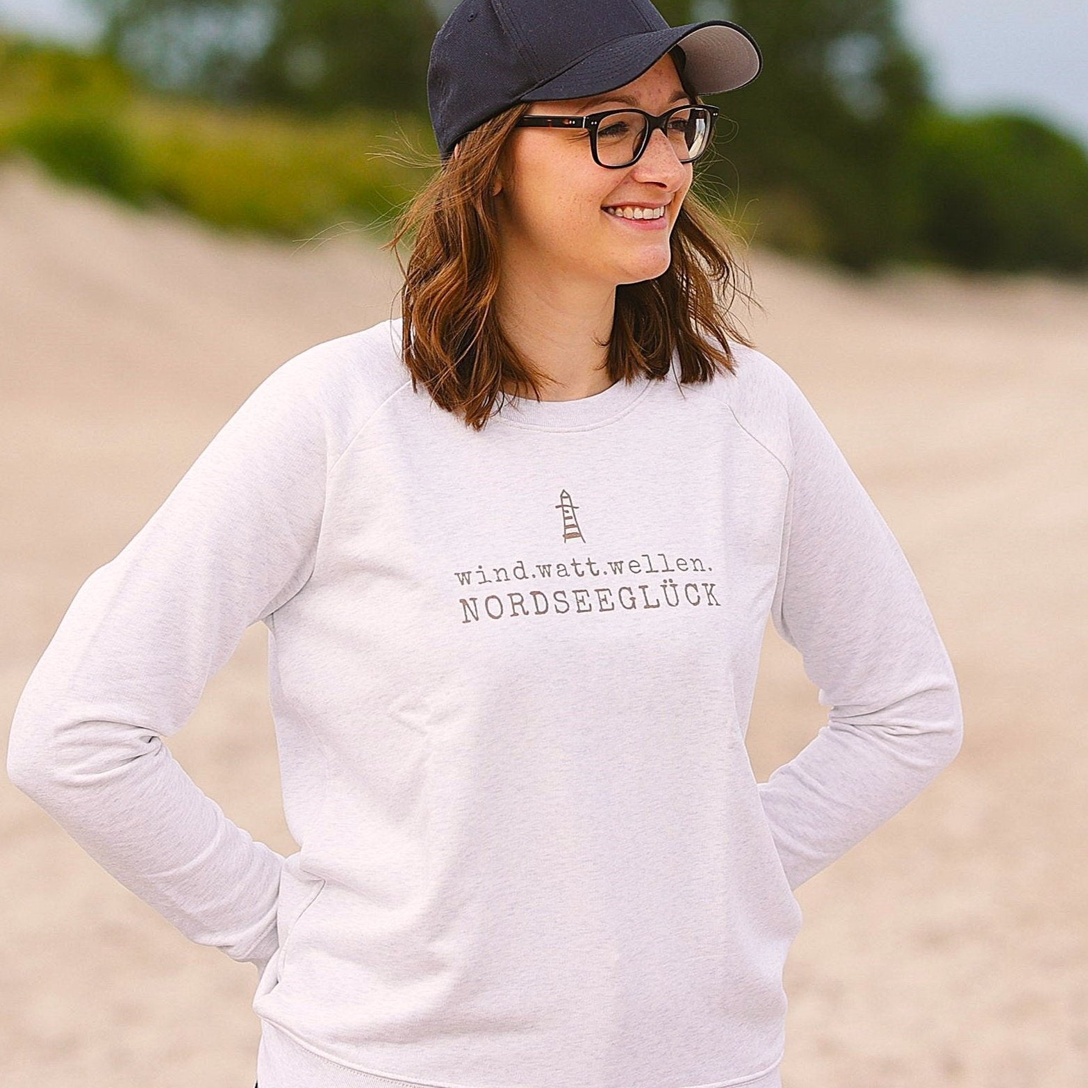 Damen Sweater "Nordseeglück"