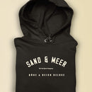 Unisex Premium Hoodie "Sand & Meer Nordsee" - Strandherz