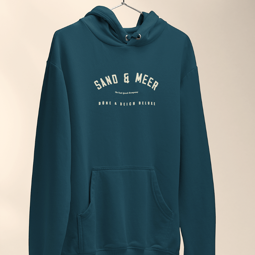 Unisex Premium Hoodie "Sand & Meer Nordsee" - Strandherz