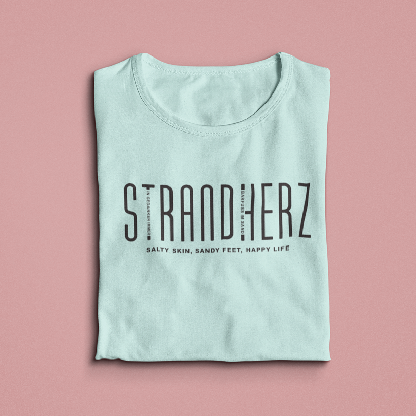 Damen Shirt "Strandherz" - Strandherz